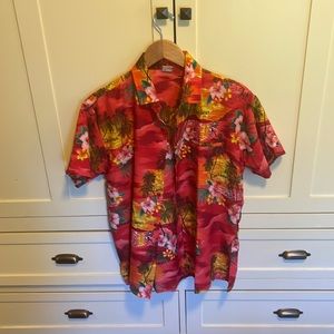 Paradise - Caribbean Polyester Hawaiian Shirt
